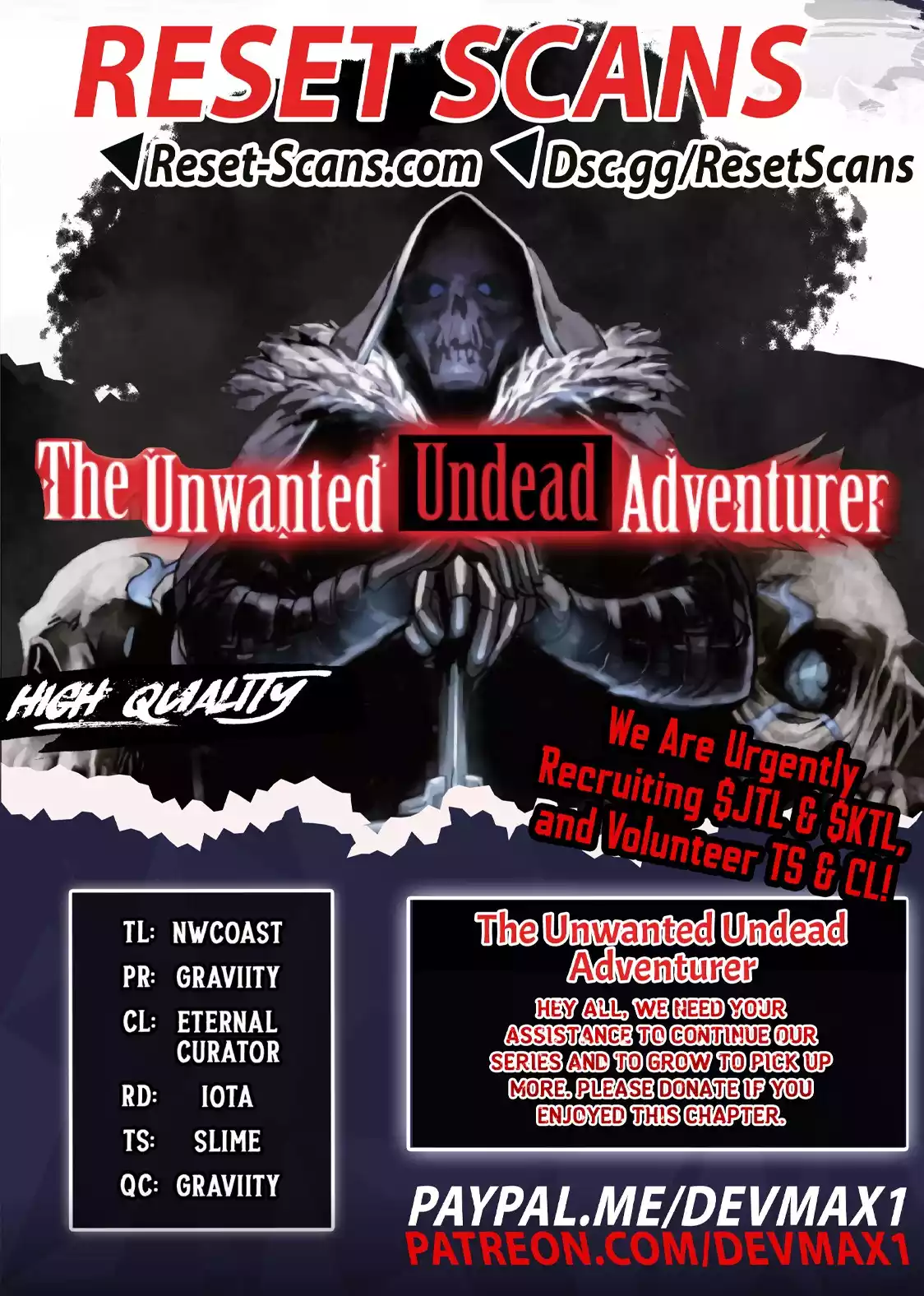 The Unwanted Undead Adventurer Chapter 41 Page 1
