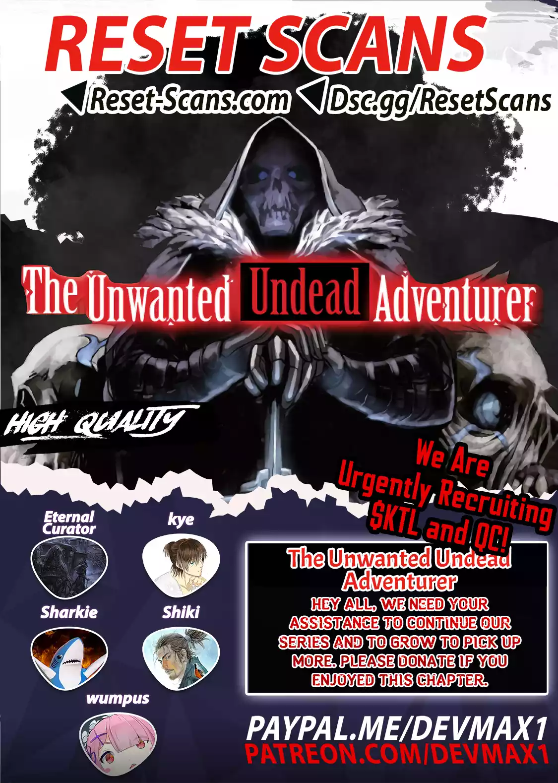 The Unwanted Undead Adventurer Chapter 33 Page 1