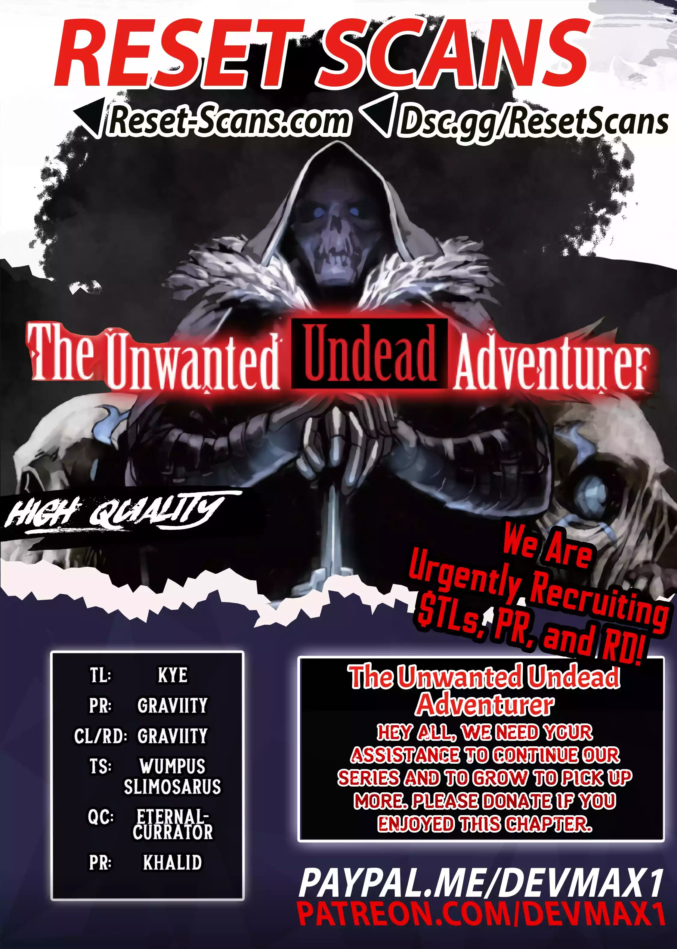 The Unwanted Undead Adventurer Chapter 39 Page 1