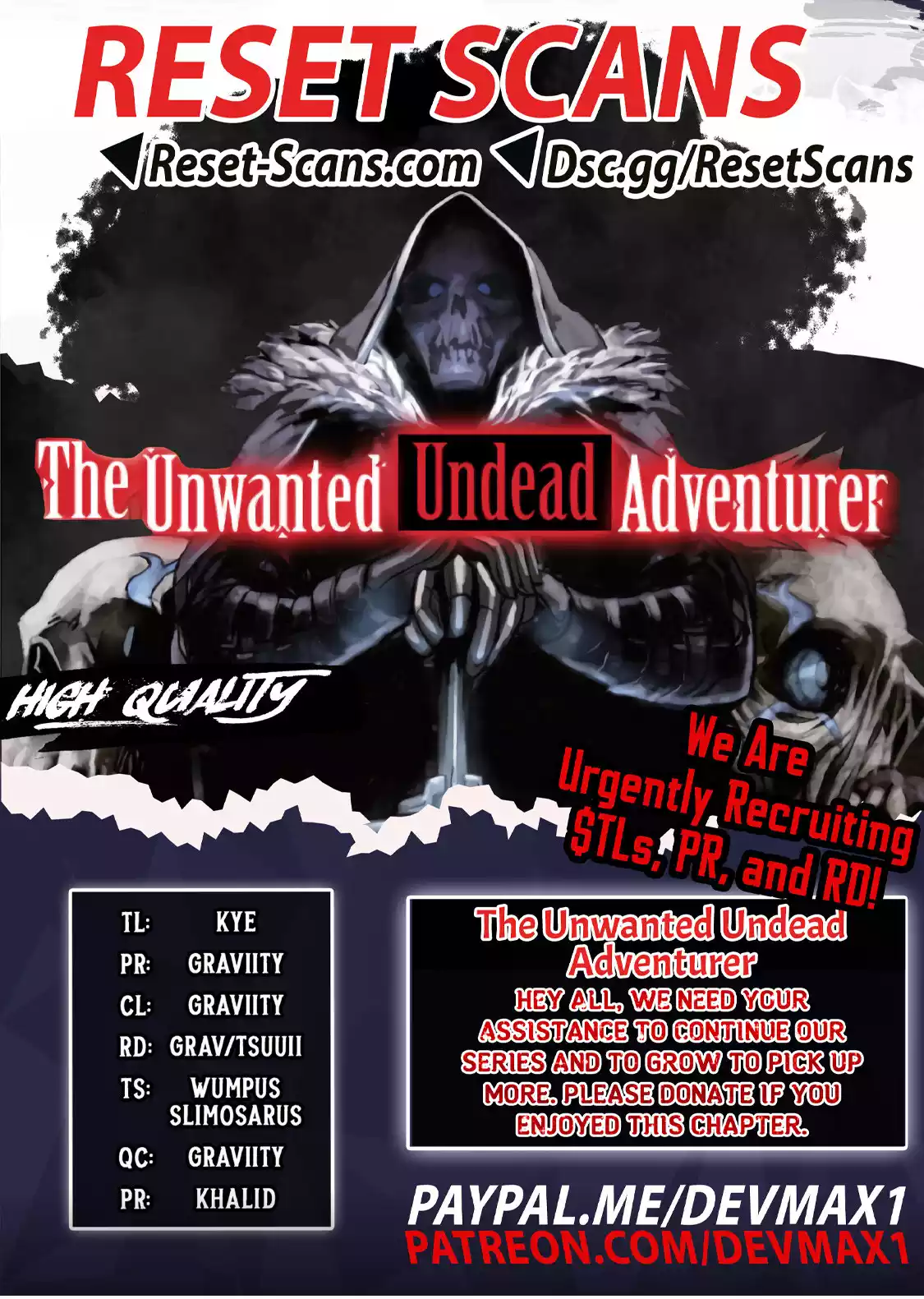 The Unwanted Undead Adventurer Chapter 38 Page 1