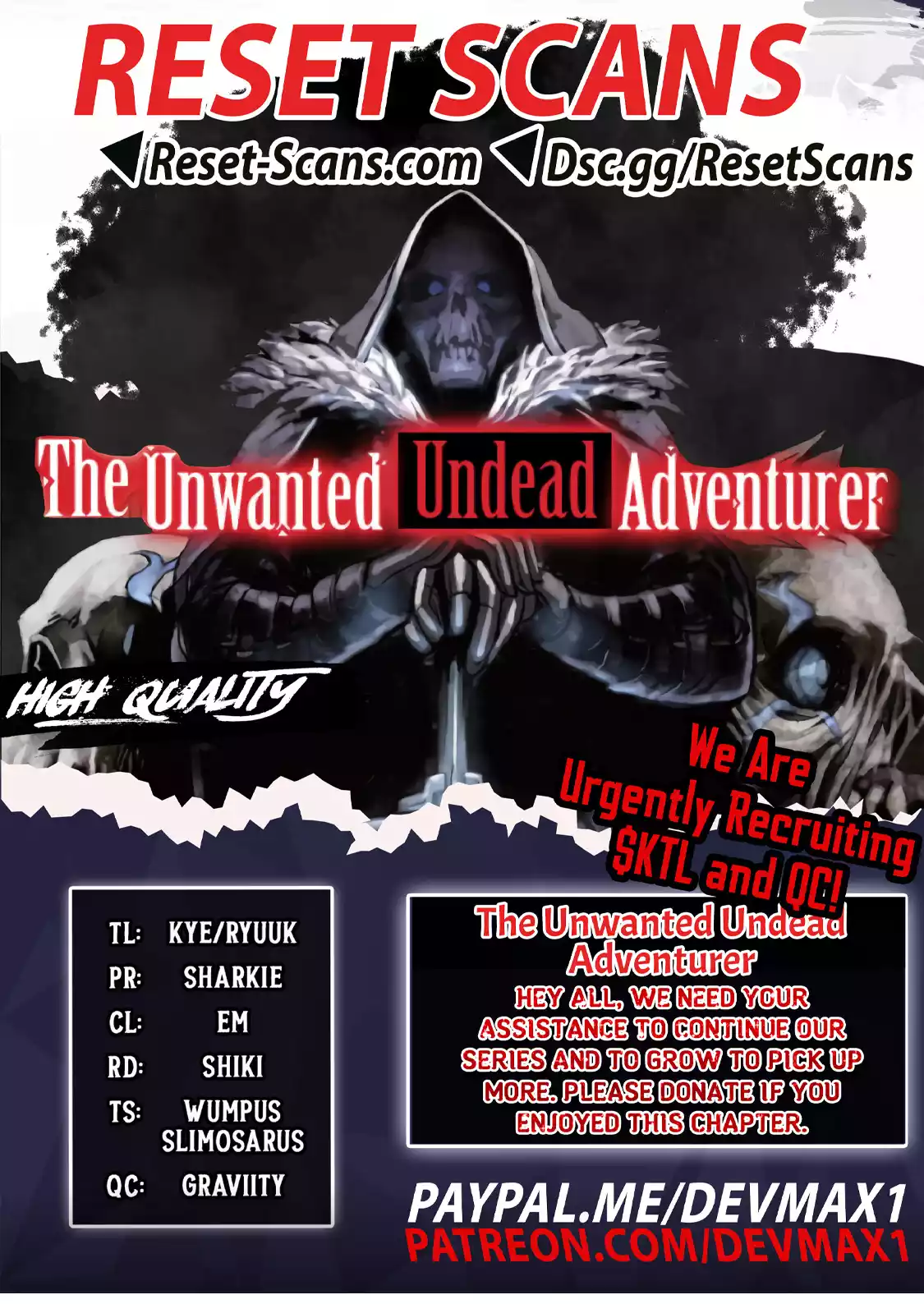 The Unwanted Undead Adventurer Chapter 36 Page 1