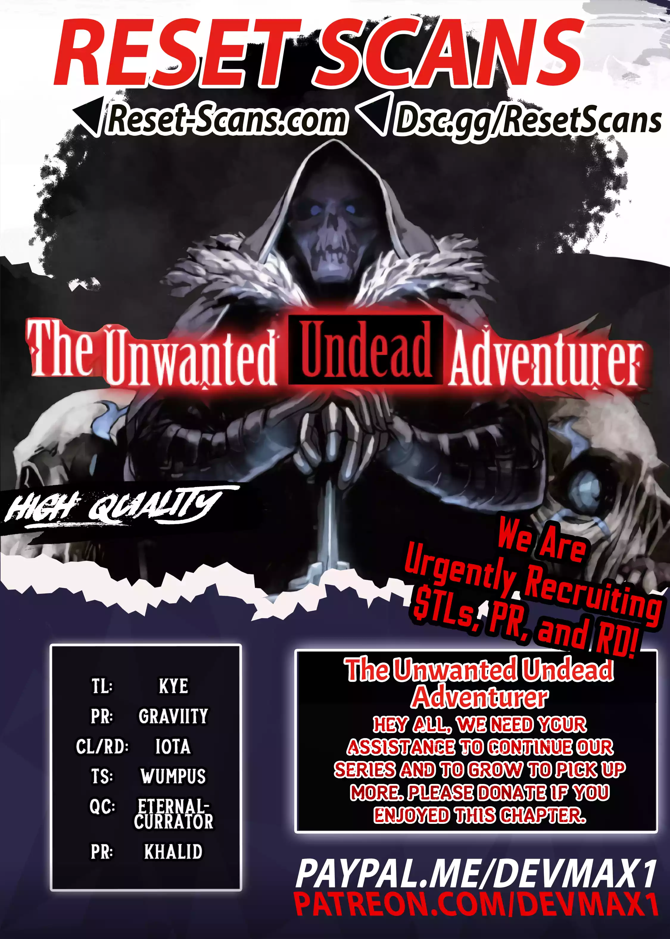 The Unwanted Undead Adventurer Chapter 40 Page 1