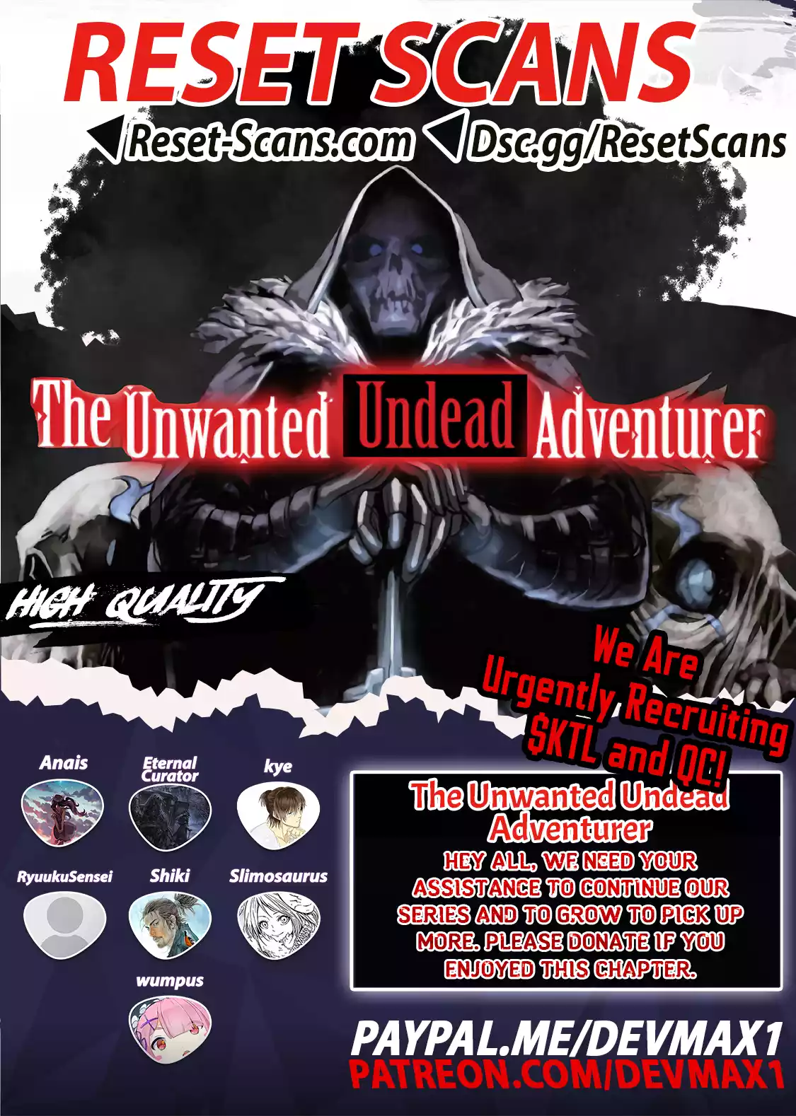 The Unwanted Undead Adventurer Chapter 34 Page 1