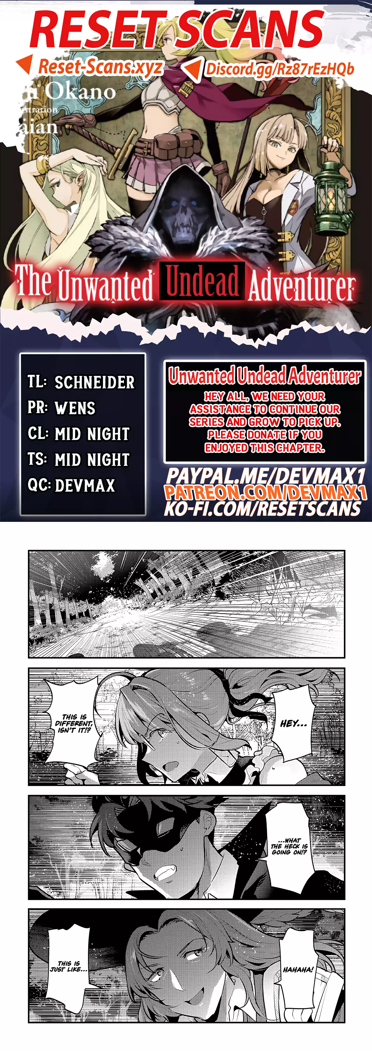 The Unwanted Undead Adventurer Chapter 61 Page 1