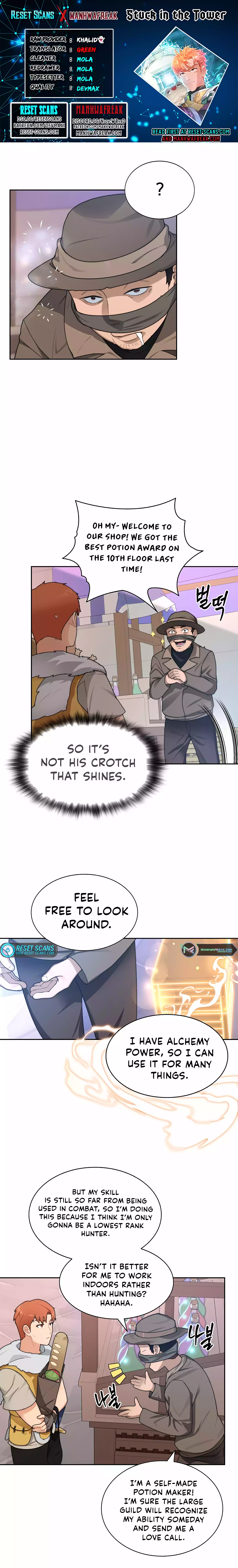 Stuck in the Tower Chapter 21 Page 1