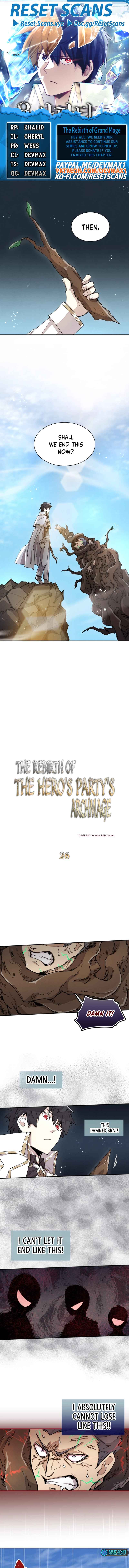 The Rebirth of the Hero’s Party’s Archmage Chapter 26 Page 1