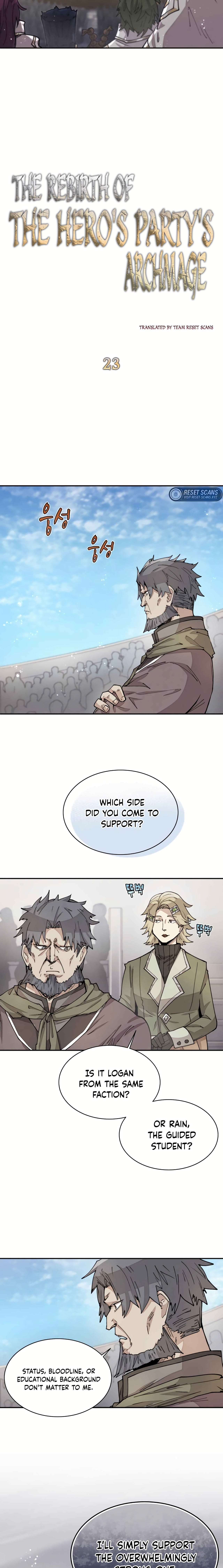 The Rebirth of the Hero’s Party’s Archmage Chapter 23 Page 1
