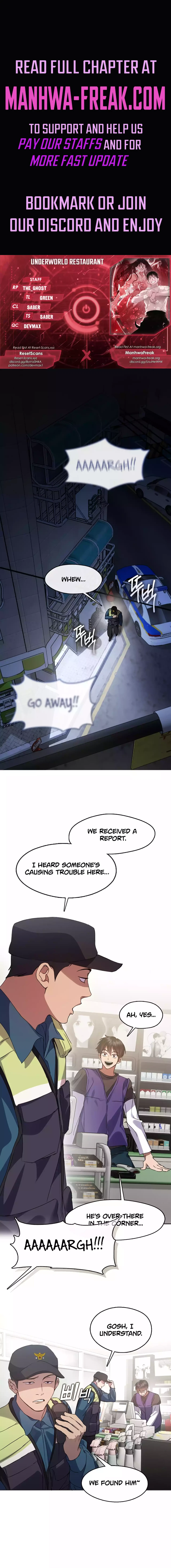 Underworld Restaurant Chapter 44 Page 1