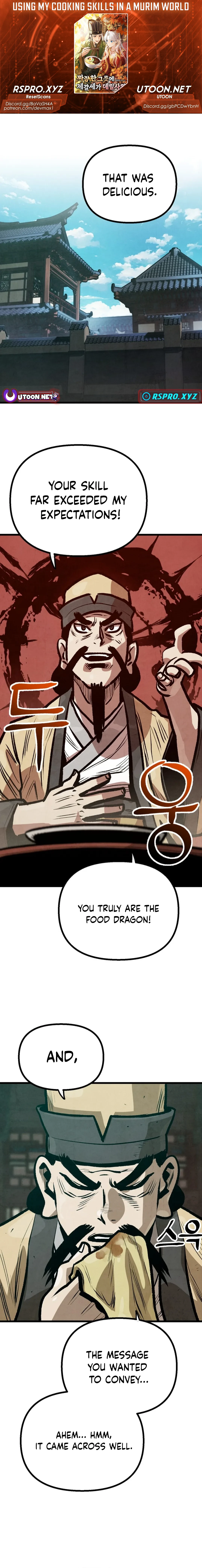 Using My Cooking Skills in a Murim World Chapter 28 Page 1