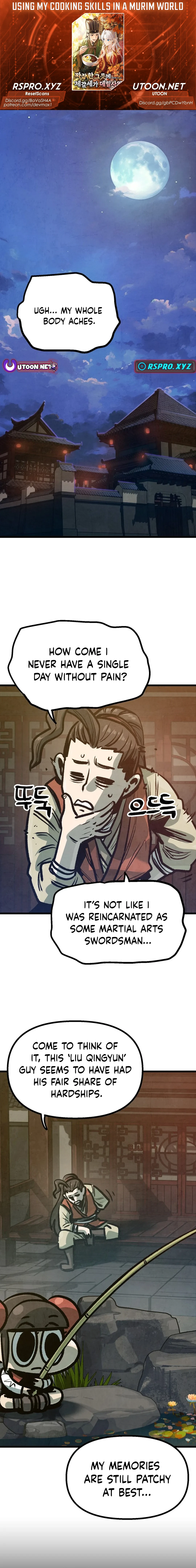 Using My Cooking Skills in a Murim World Chapter 32 Page 1