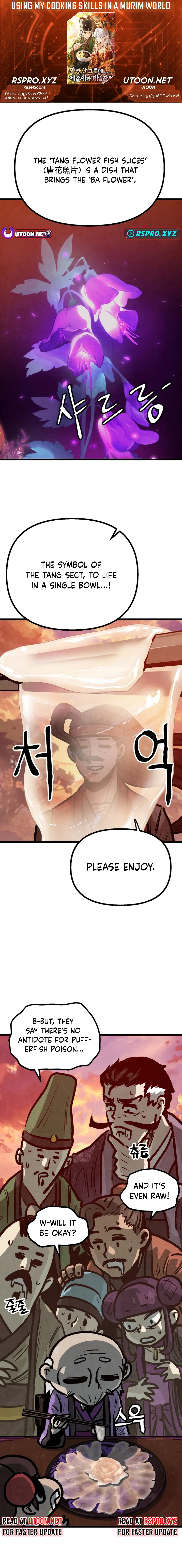 Using My Cooking Skills in a Murim World Chapter 15 Page 1
