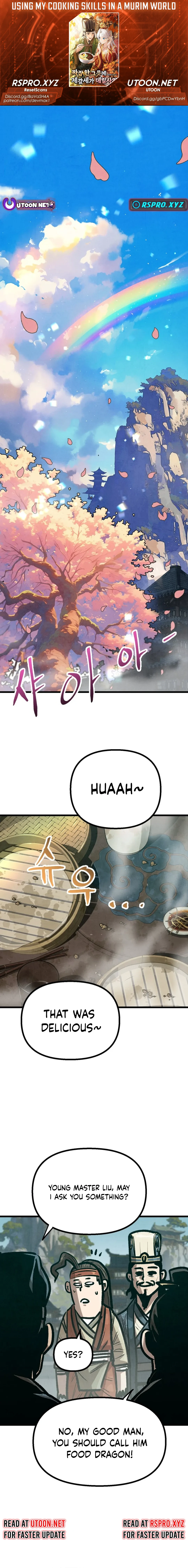 Using My Cooking Skills in a Murim World Chapter 23 Page 1