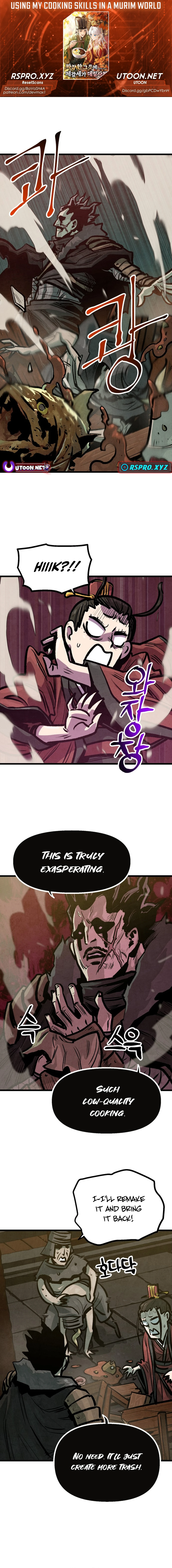 Using My Cooking Skills in a Murim World Chapter 34 Page 1