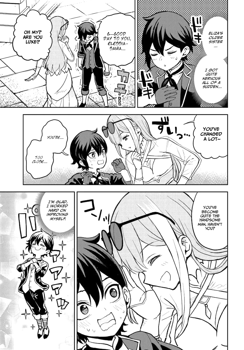 I was reincarnated as the villain with evil eyes, so I aim to be a mob character Chapter 04.1 Page 1