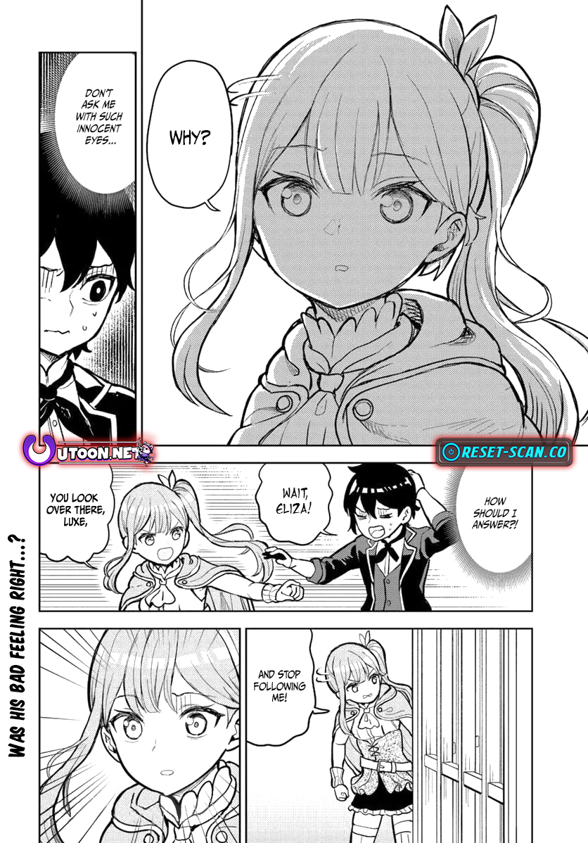 I was reincarnated as the villain with evil eyes, so I aim to be a mob character Chapter 04.1 Page 1