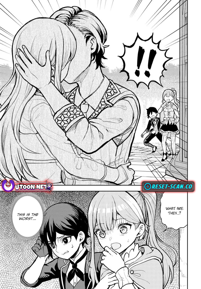 I was reincarnated as the villain with evil eyes, so I aim to be a mob character Chapter 04.2 Page 1