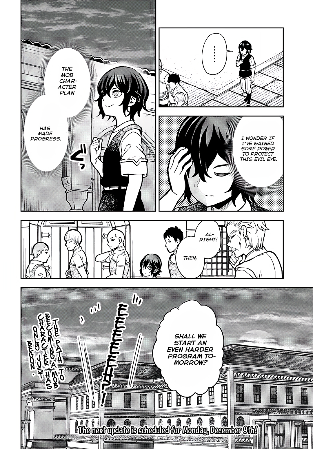 I was reincarnated as the villain with evil eyes, so I aim to be a mob character Chapter 02.2 Page 1