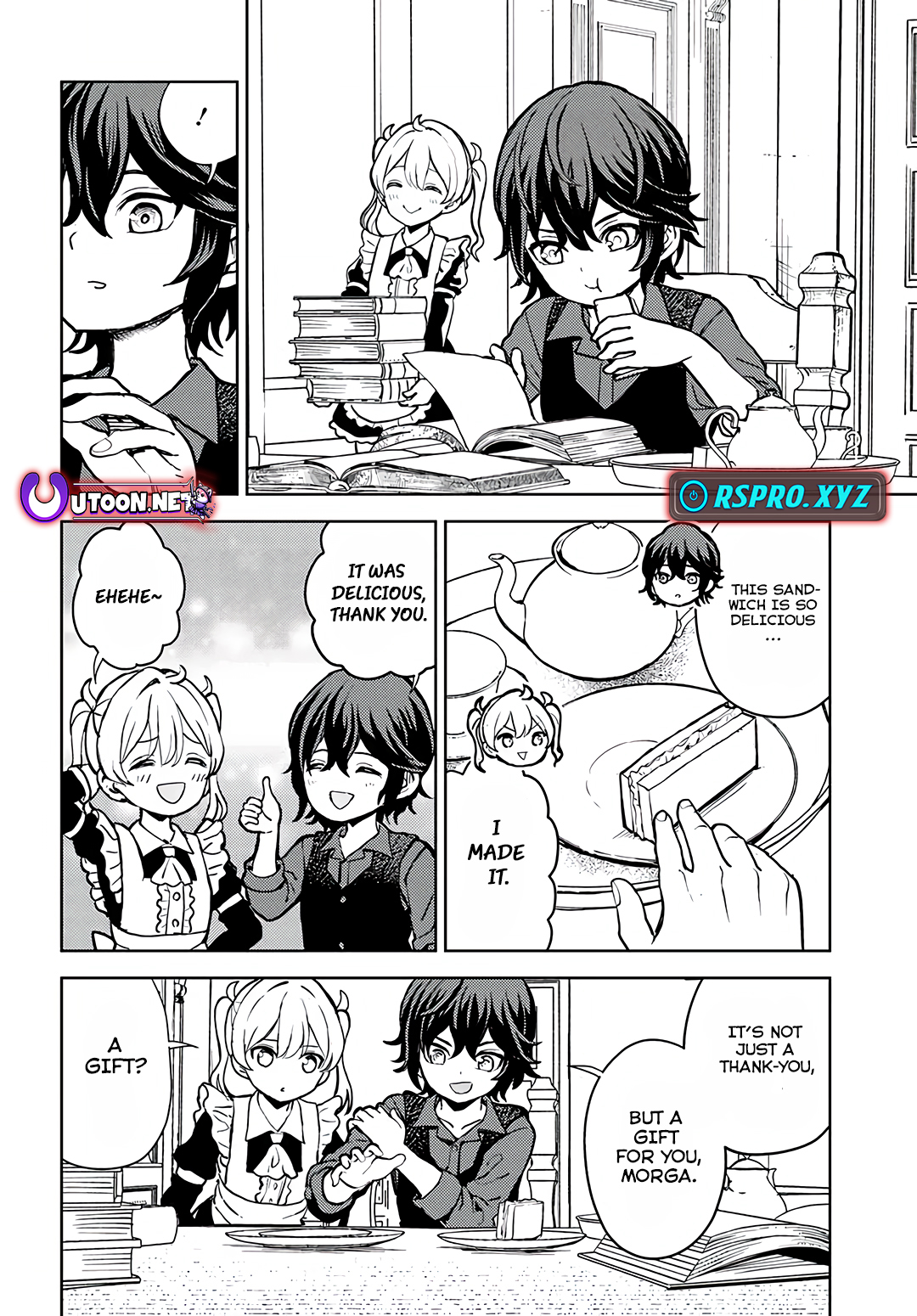 I was reincarnated as the villain with evil eyes, so I aim to be a mob character Chapter 02.2 Page 1