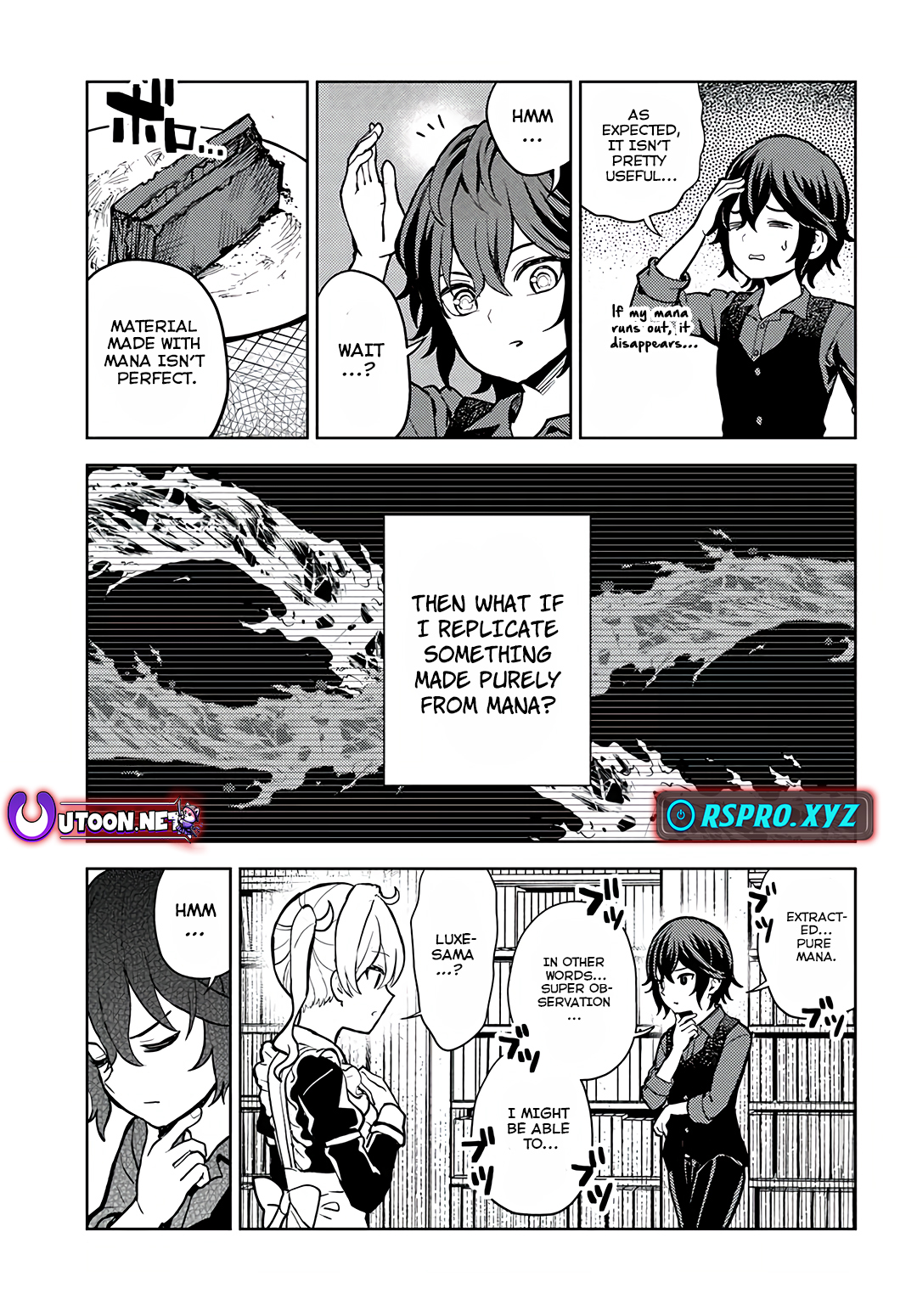 I was reincarnated as the villain with evil eyes, so I aim to be a mob character Chapter 02.2 Page 1