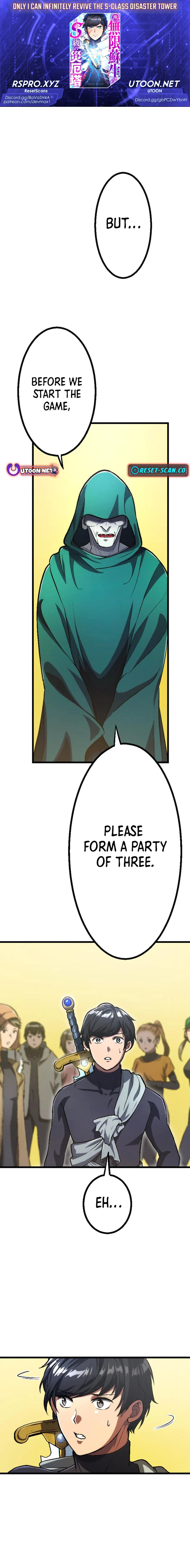 Only I can infinitely revive the S Chapter class disaster tower - Chapter 10 Page 1