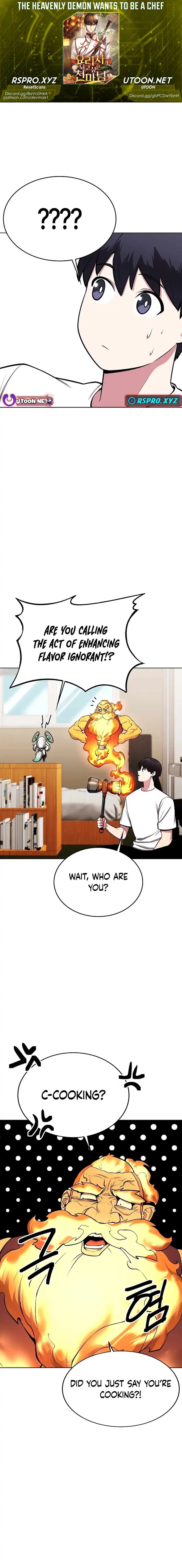 The Heavenly Demon Wants to Be a Chef Chapter 27 Page 1