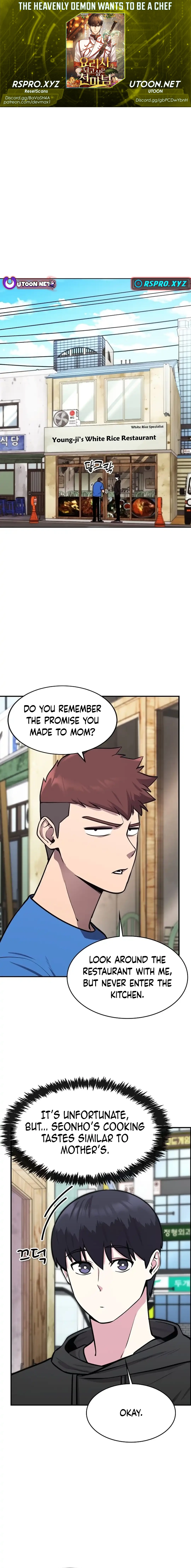 The Heavenly Demon Wants to Be a Chef Chapter 28 Page 1