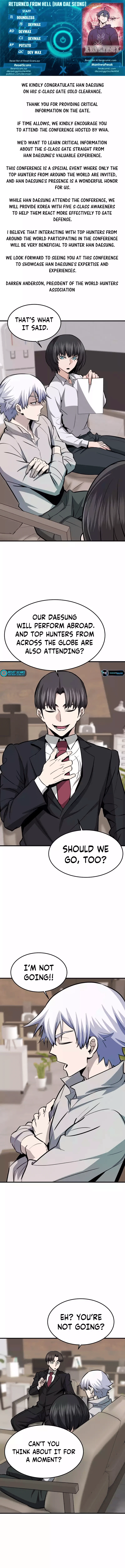 Han DaeSeong, Returned From Hell Chapter 76 Page 1