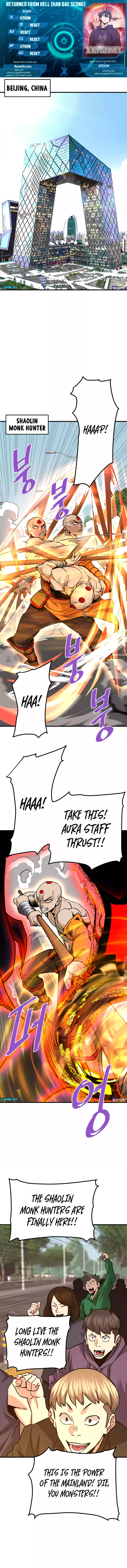 Han DaeSeong, Returned From Hell Chapter 105 Page 1