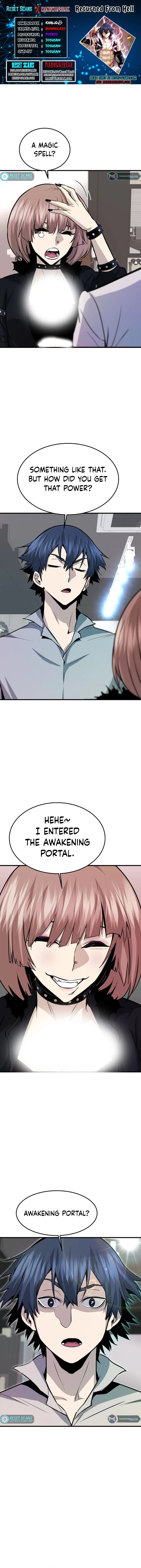 Han DaeSeong, Returned From Hell Chapter 59 Page 1