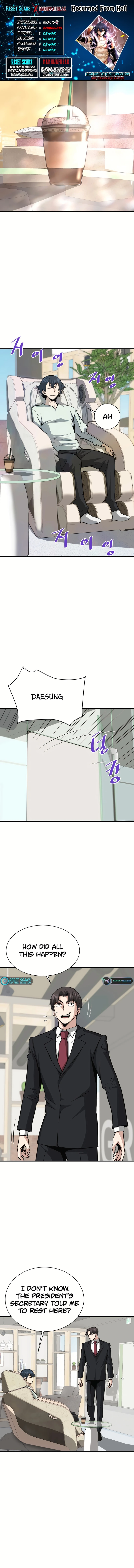 Han DaeSeong, Returned From Hell Chapter 39 Page 1