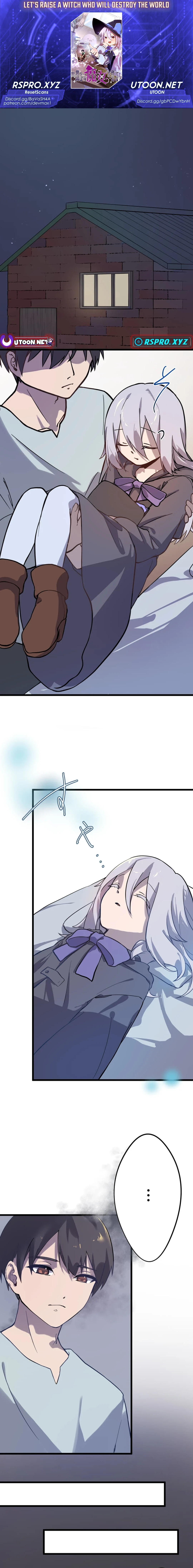 Let’s raise a witch who will destroy the world Chapter 02 Page 1