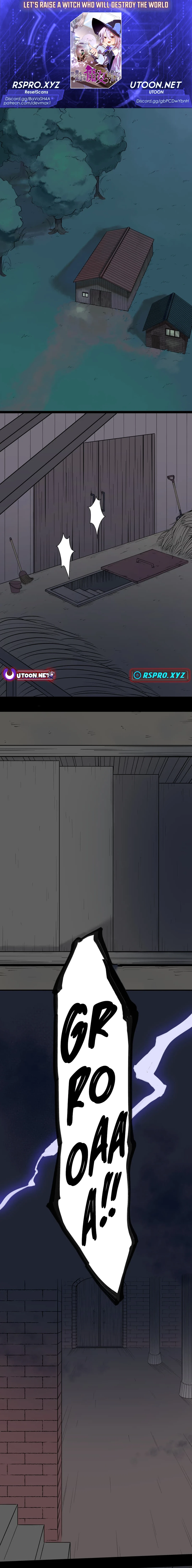 Let’s raise a witch who will destroy the world Chapter 01 Page 1