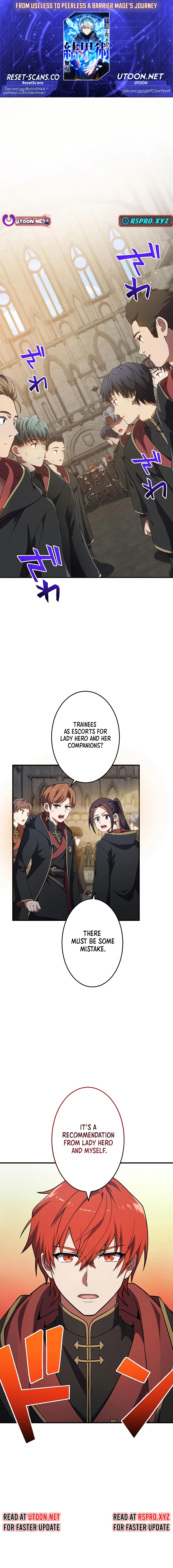 From Useless to Peerless: A Barrier Mage's Journey Chapter 18 Page 1