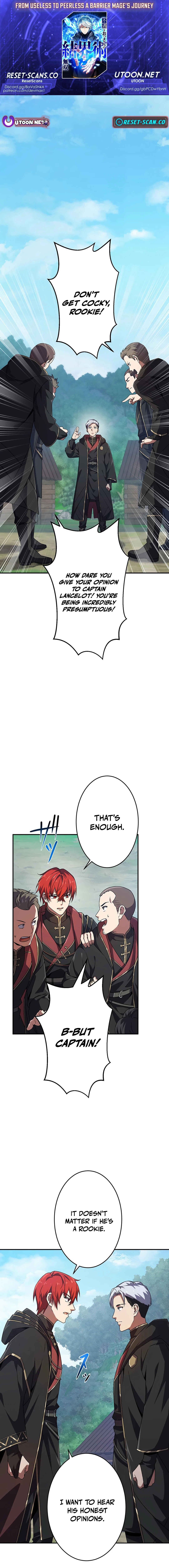 From Useless to Peerless: A Barrier Mage's Journey Chapter 14 Page 1