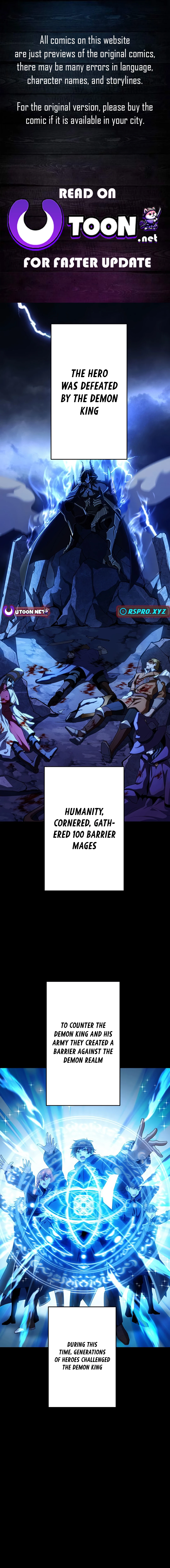 From Useless to Peerless: A Barrier Mage's Journey Chapter 1 Page 1