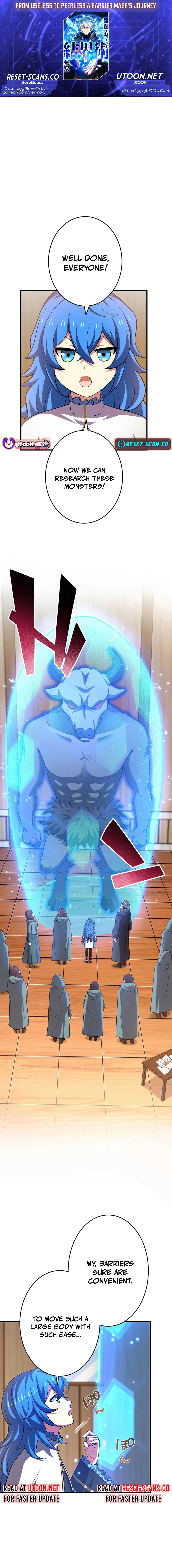 From Useless to Peerless: A Barrier Mage's Journey Chapter 8 Page 1