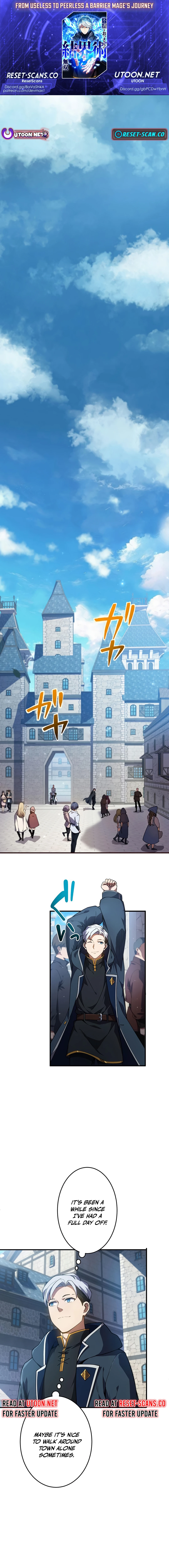 From Useless to Peerless: A Barrier Mage's Journey Chapter 16 Page 1