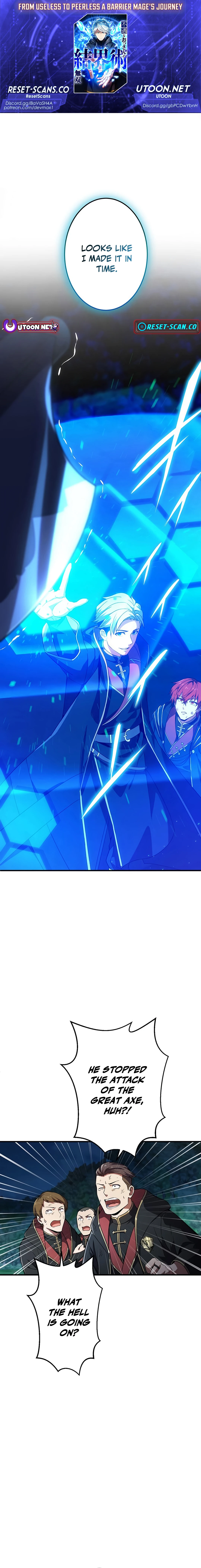 From Useless to Peerless: A Barrier Mage's Journey Chapter 15 Page 1
