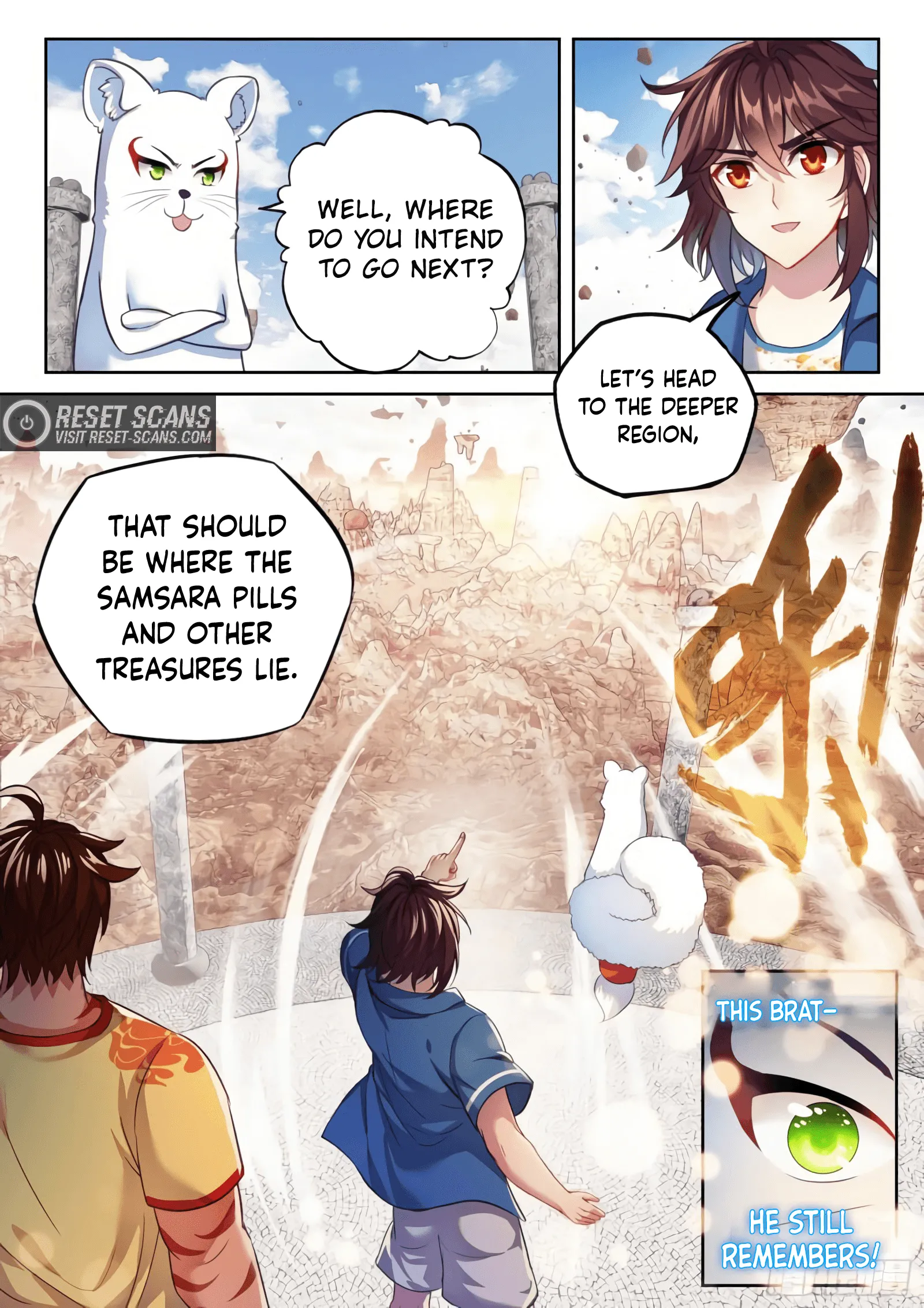 WU DONG QIAN KUN Chapter 164 Page 1