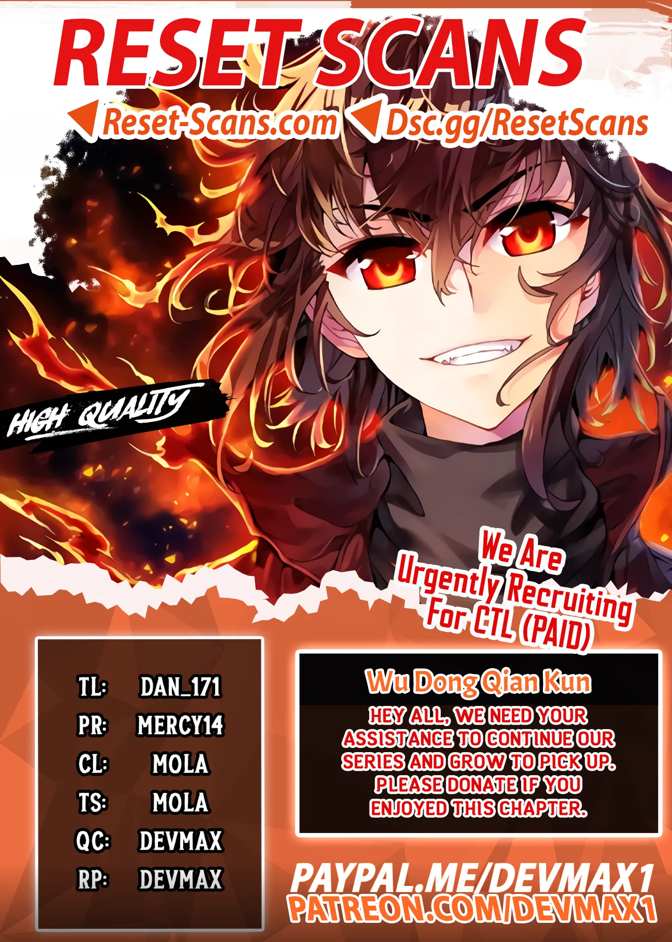 WU DONG QIAN KUN Chapter 138 Page 1