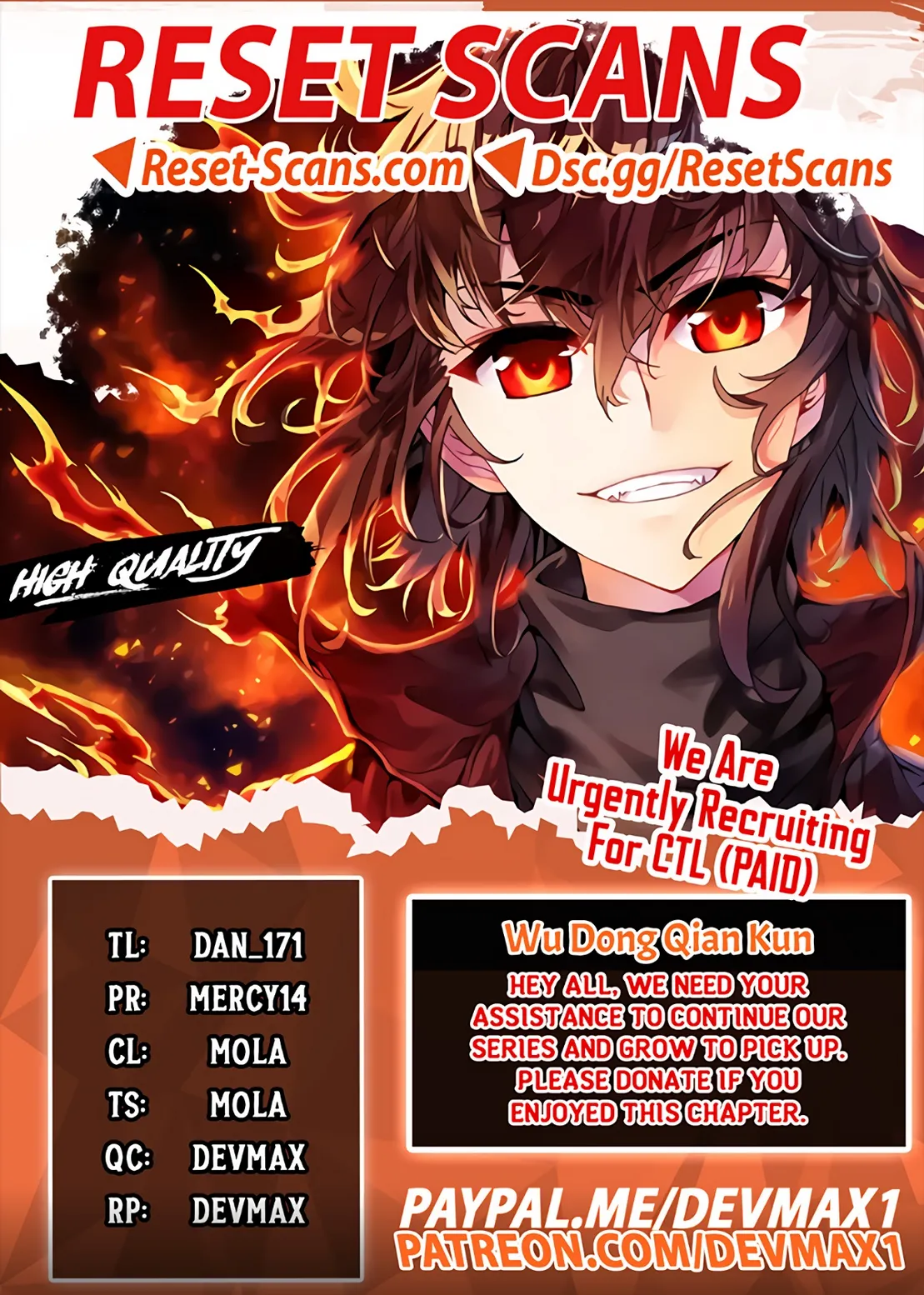 WU DONG QIAN KUN Chapter 133 Page 1