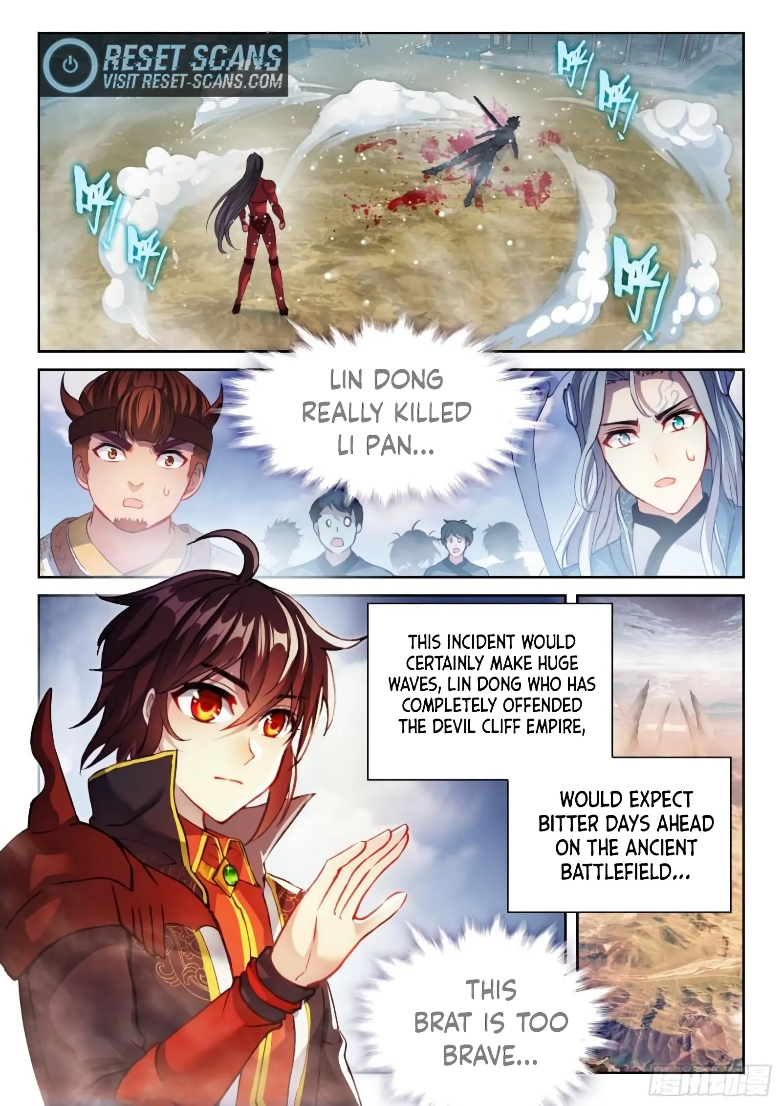 WU DONG QIAN KUN Chapter 142 Page 1