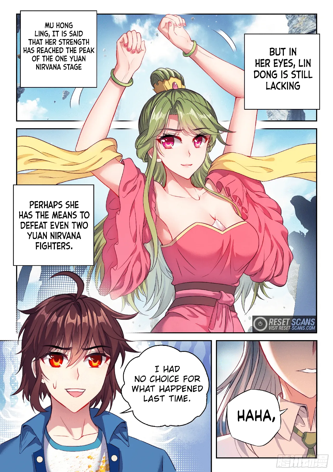 WU DONG QIAN KUN Chapter 167 Page 1