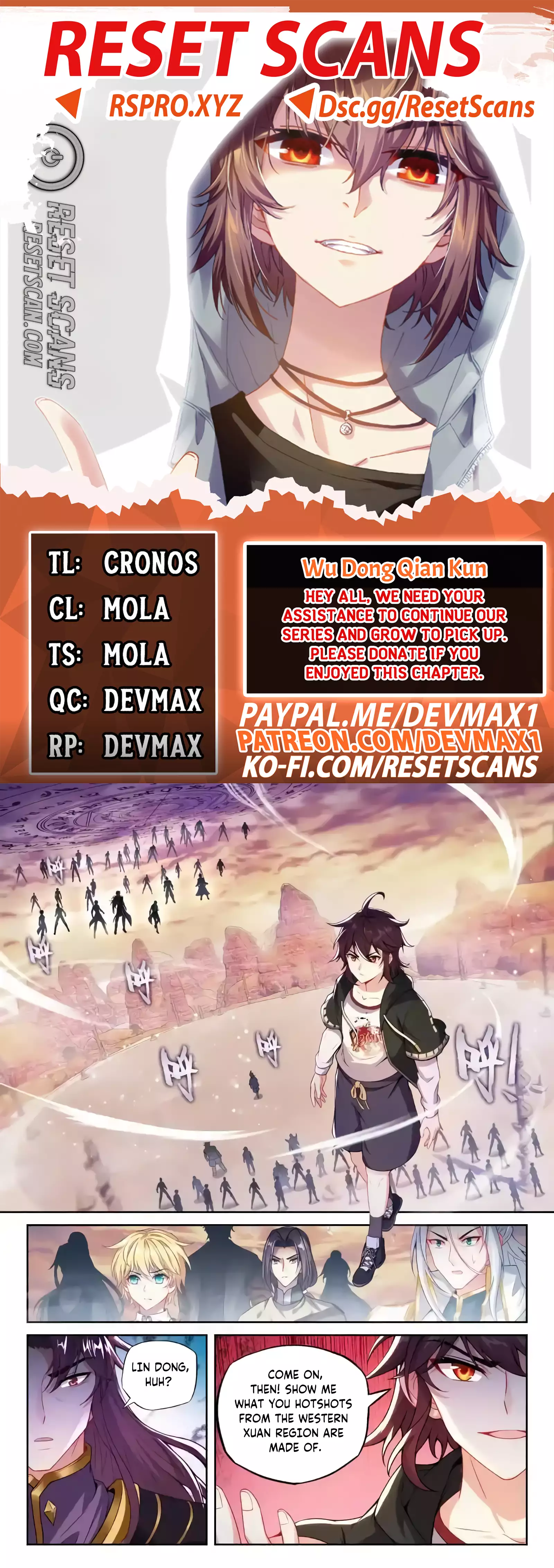 WU DONG QIAN KUN Chapter 228 Page 1
