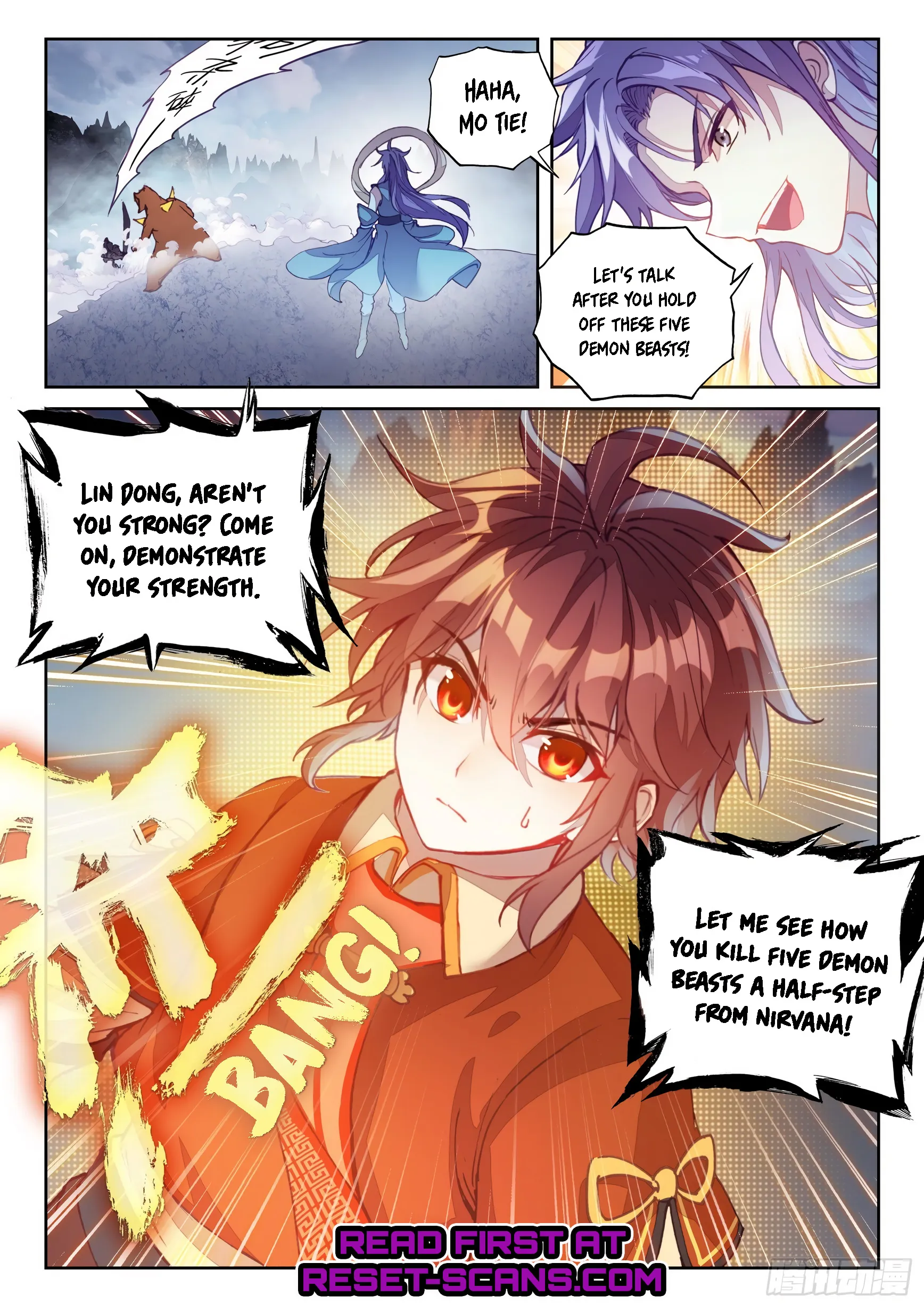 WU DONG QIAN KUN Chapter 121 Page 1