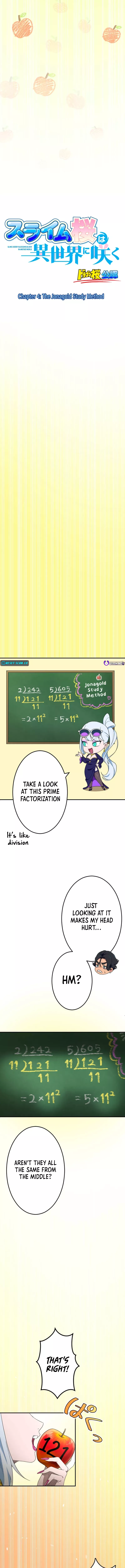 Slime Blossom: A Reincarnated Genius in a New World Chapter 04 Page 1