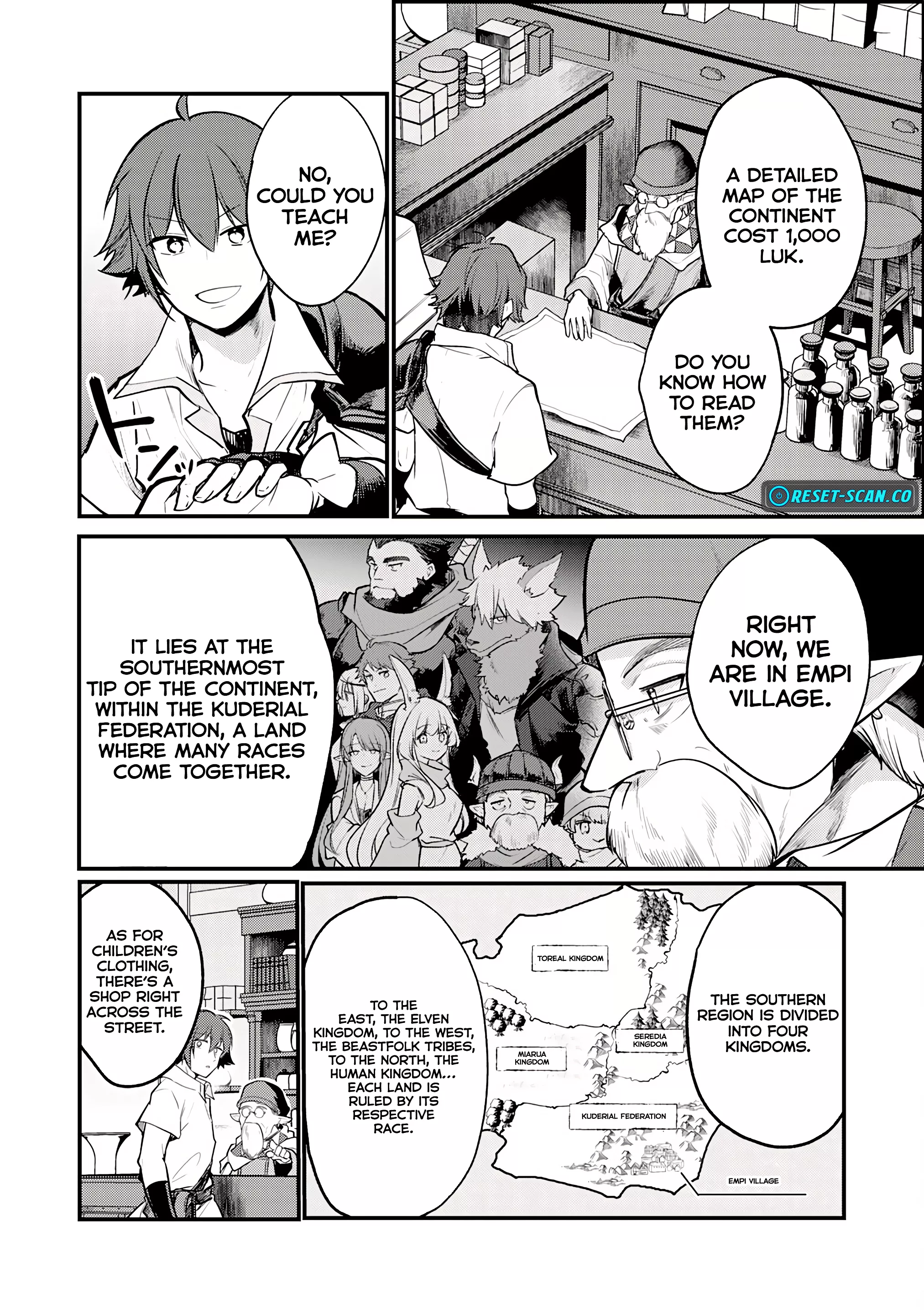 Father of three overpowered children Chapter 02 Page 1