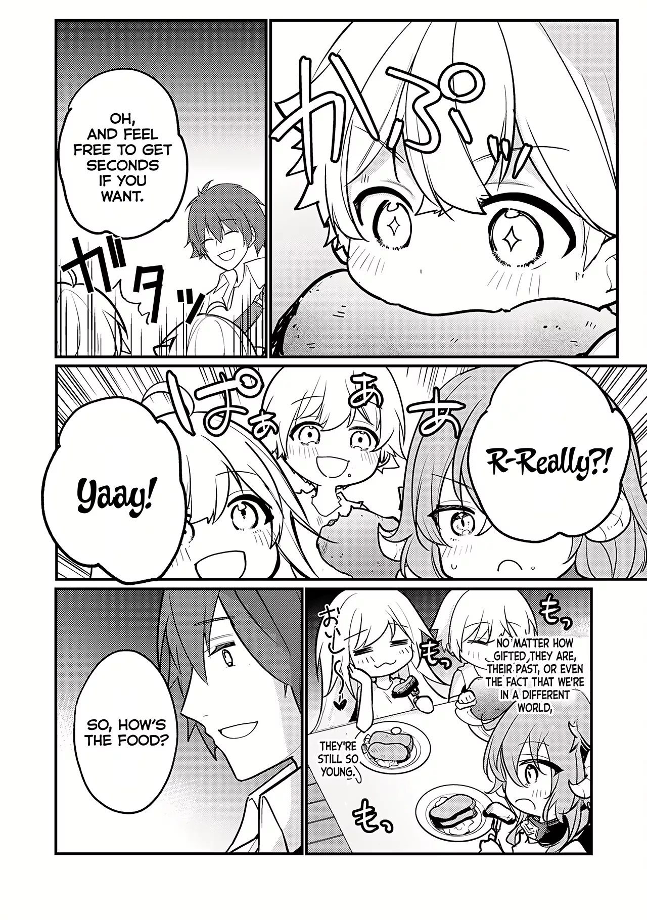 Father of three overpowered children Chapter 01 Page 1