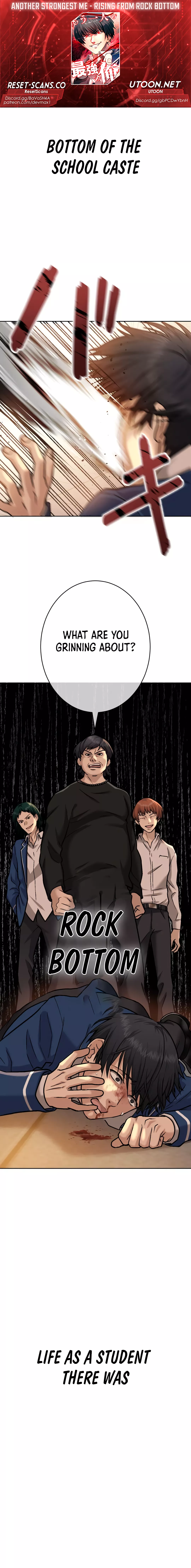Another Strongest Me Chapter Rising from Rock Bottom - Chapter 01 Page 1