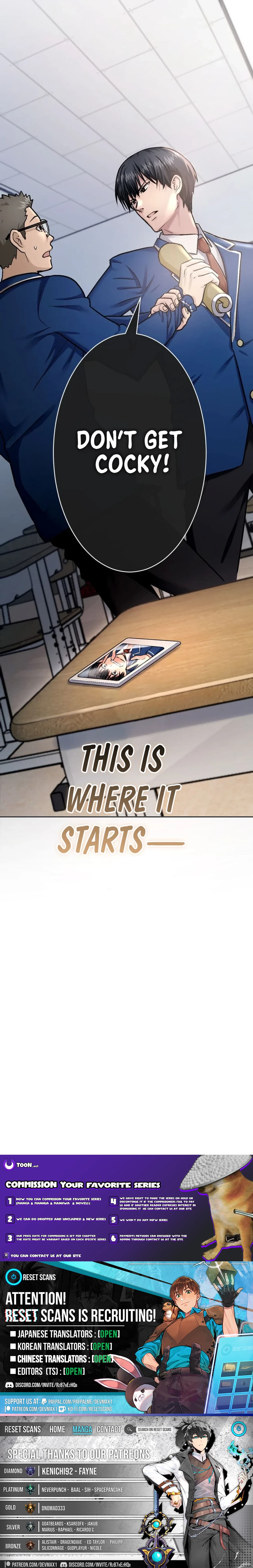 Another Strongest Me Chapter Rising from Rock Bottom - Chapter 03 Page 1
